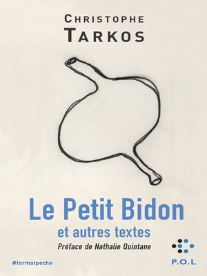 cover image of Le Petit Bidon et autres textes